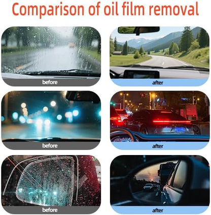 Glass Oil Film Remover for Car